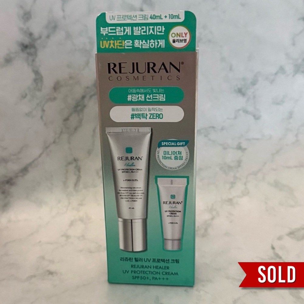 *SOLD!* Rejuran Healer UV Protection Cream SPF50 & bonus mini size